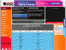 Tablet Screenshot of classementpoc.com